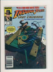 Marvel Comics Set of 4-INDIANA JONES 4-ISSUE LIMITED SERIES #1-4 F/VF (PF603) 