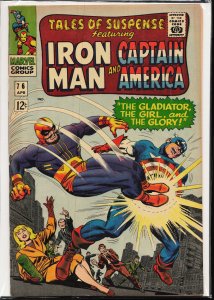 Tales of Suspense #76 (1966) Captain America