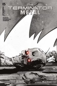 Terminator Metal #5 2026 Sebastian Piriz 1:5 Cover J Dynamite EB107