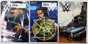 WWE Lot of 3 #2, 4, 7 (2017) Boom! Studios 9.4 NM 1st Print Comic Books