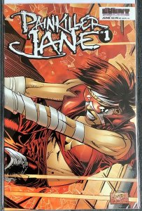 Painkiller Jane #1 - Leonardi Alternate Cover (1997, Event Comics) NM+
