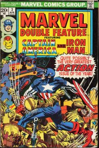 Marvel Double Feature #3 (1974) Captain America