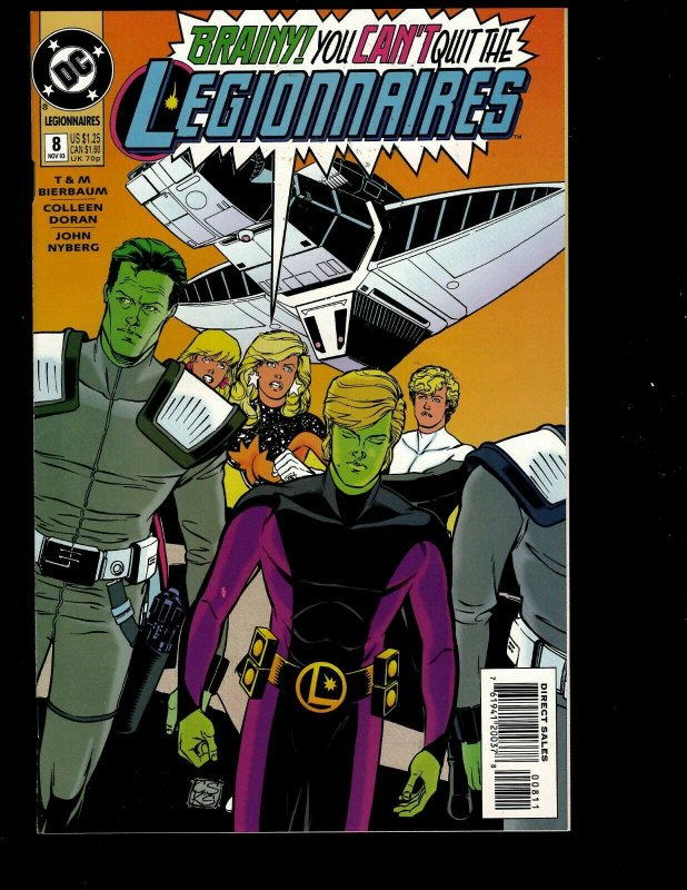 12 Legionaires DC Comics #1 2 3 4 5 6 7 8 9 10 11 12 Kid Quantum Sci-Fi GK33