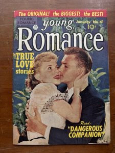 Young Romance #41 (DC Comics 1952) [GD/VG] “Dangerous Companion”