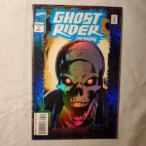 Ghost Rider 2099 1 Very Fine/Near Mint Silver Foil Cover