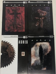 Ashes (1990) Set Issue # 1-5 Missing Issue # 4 • Mature Audience • Caliberpress
