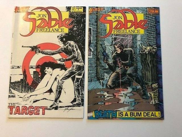 LOT of 13- JON SABLE-FREELANCE #2,7,8,11,26,32,33,35,37,40,42,45,46 F/VF (A80)