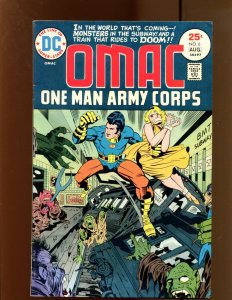 Omac #6 - Jack Kirby Art! (6.5) 1975