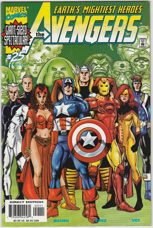 5 The Avengers Marvel Comic Books # 23 24 25 26 29 Scarlet Witch Vision AH7