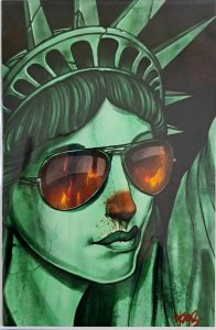 The Recount #1 2020 Neil Nelson Exclusive Virgin Variant Scout Comics EB234