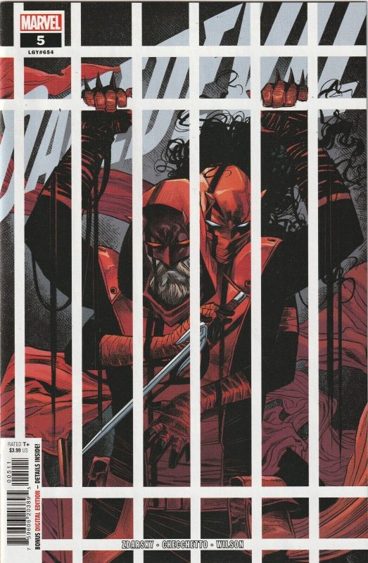 Daredevil # 5 Cover A NM Marvel 2022 [P5]