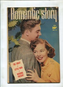 ROMANTIC STORY #14 - THE CHEAT, LITTLE MAN (7.0) 1952