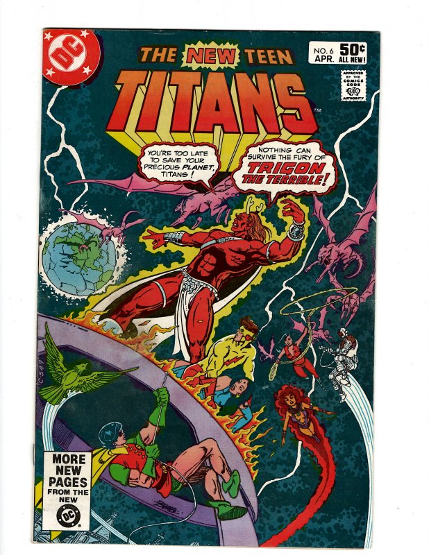 The New Teen Titans #6 (1981) SR8