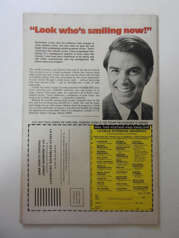 Jungle Action #20 (1976) VG Condition! MVS intact! rusty bottom staple