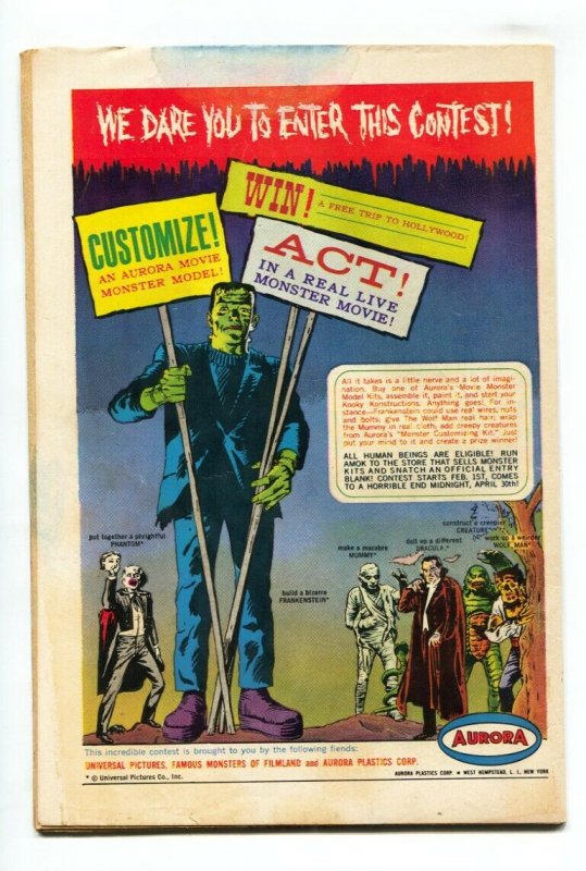 JUSTICE LEAGUE OF AMERICA #26 comic book-SUPERMAN-FLASH-LANTERN g/vg