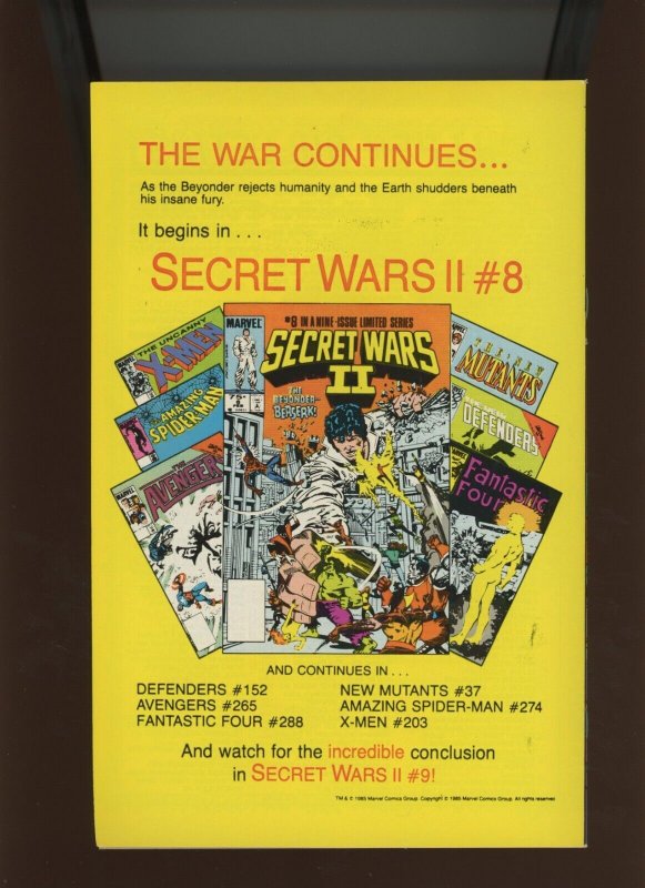 (1986) The Vision and the Scarlet Witch #5: A LIMITED SERIES! (8.0)