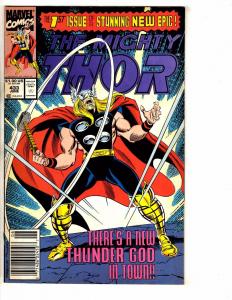 9 Mighty Thor Marvel Comic Books # 402 405 417 418 419 420 421 431 433 Hulk J275