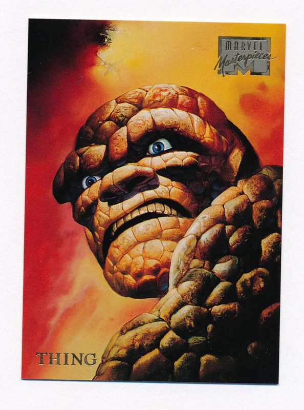 1996 Marvel Masterpieces #49 Thing