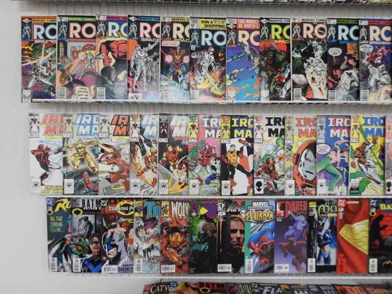 Huge Lot 180+ Comics W/ Iron Man, Rom, Power Pack, +More! Avg VG+ Condition