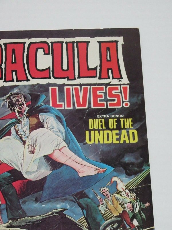 Dracula Lives! #3 Magazine 2nd App Soloman Neal Adams Cover October 1973 Marvel