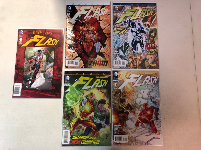 Flash New 52 (2011) #0, 1-52+ Annuals (VF/NM) Near Complete Sequential Run Set