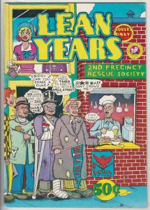 Lean Years #1 (Jan-74) VF+ High-Grade 