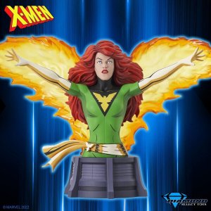 Diamond Select X-Men The Animated Series Marvel's Phoenix Resin Bust New In Box