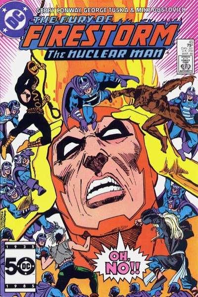 Fury of Firestorm (1982 series)  #45, VF+ (Stock photo)