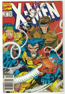 X-Men (2nd Series) #4 (Newsstand) FN; Marvel | 1st Appearance of Omega Red 