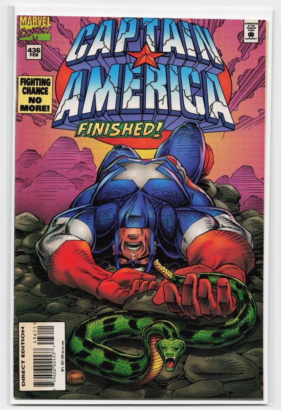 Captain America #436 (1995) Captain America
