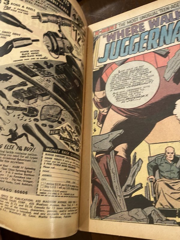 The X-Men #13 (1965)where stocks the juggernaut
