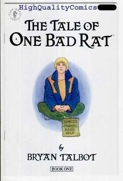 TALE of ONE BAD RAT #1, NM+, Bryan Talbot, Neil Gaiman, 1994