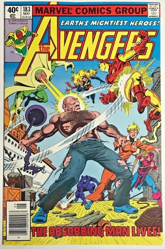 AVENGERS#183 VF/NM 1979 MARVEL BRONZE AGE COMICS