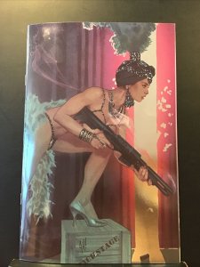 GUN HONEY BLOOD FOR BLOOD #1 ADAM HUGHES FOIL VIRGIN VARIANT