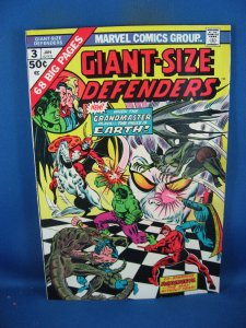 GIANT SIZE DEFENDERS 3 VF NM DAREDEVIL 1975 MARVEL