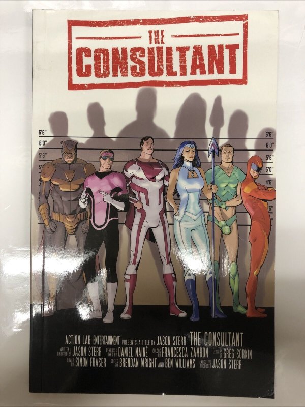The Consultant (2018) TPB Collects # 1-4 • Action Lab Entertainment •Jason Sterr