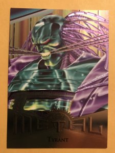 TYRANT #20 card : Marvel Metal 1995 Fleer Chromium; NM/M base, Galactus