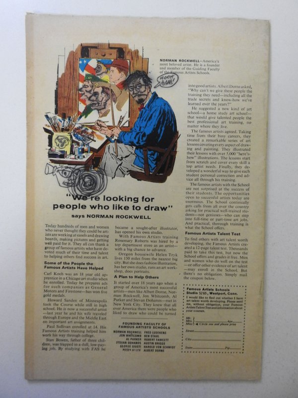 Daredevil #29 (1967) GD/VG Condition ink on front/back cover & 1 ad page