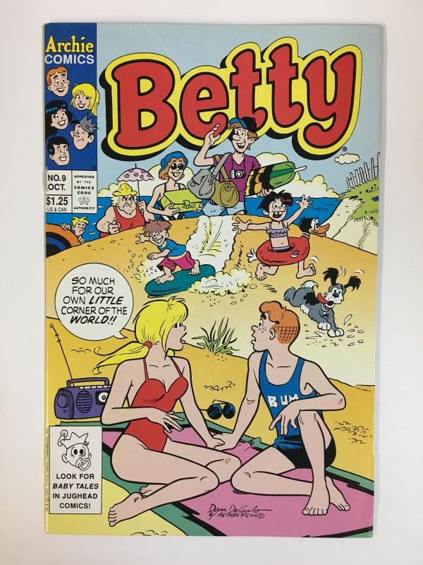 BETTY  (1992- )9 VF-NM Oct 1993 COMICS BOOK