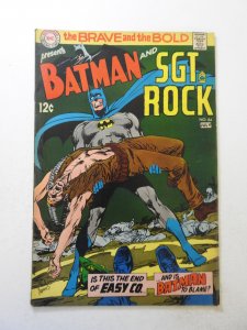 The Brave and the Bold #84 (1969) FN+ Condition!