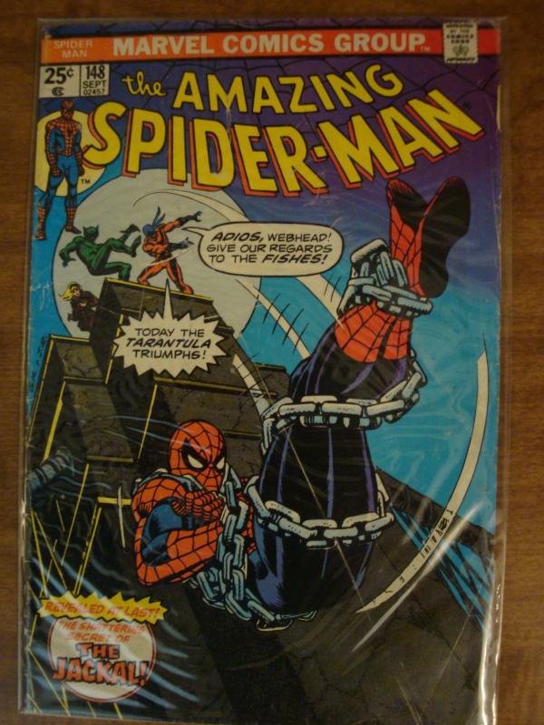 Marvel Comics Amazing Spider-Man #148 Jackal Tarantula Gwen Stacy FN+