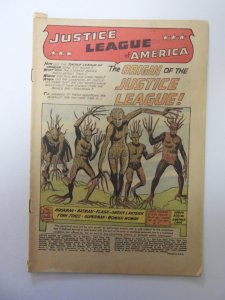 Justice League of America #9 Origin Issue coverless, complete