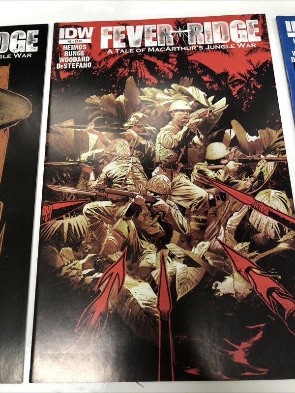 Fever Ridge : A Tale Of Macarthur’s Jungle War (2013) Set Issue # 1-4 IDW