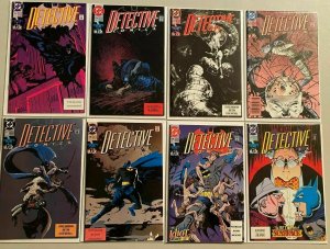 Detective comics lot from:#602-649 35 difference 8.0 VF (1989-92)