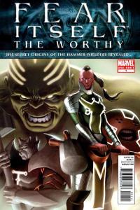 Fear Itself The Worthy #1, NM + (Stock photo)