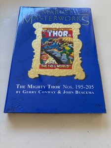 Marvel Masterworks Vol # 176 Thor 195-205 Limited To 970 SEALED Copy 3 J415