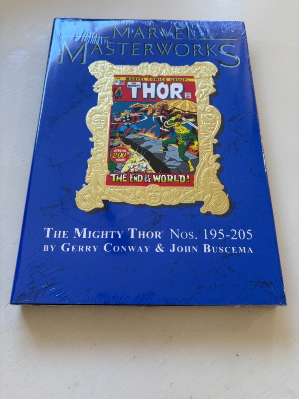 Marvel Masterworks Vol # 176 Thor 195-205 Limited To 970 SEALED Copy 3 J415