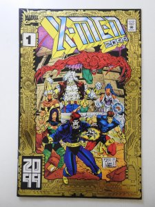 X-Men 2099 #1 Gold Foil Variant (1993) HTF Comic! Sharp VF+ Condition!