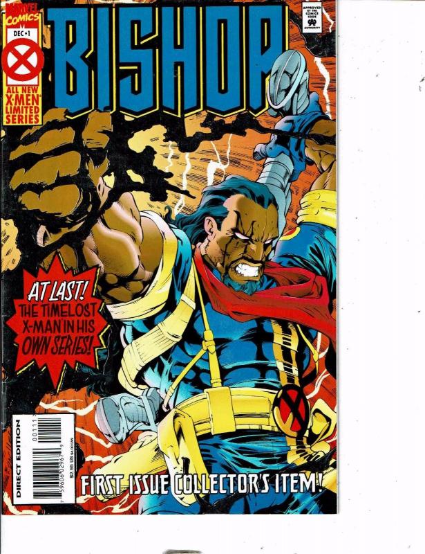 Lot Of 2 Marvel Comic Book X-Men #-1 and Bishop #1  AB5