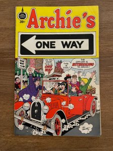 Archie's One Way VF Spire Christian Comics Comic Book Jughead Betty Reggie J928